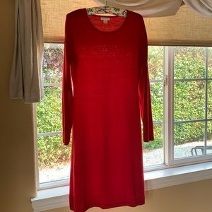 Gorgeous fall Garnet Hill sweater dress